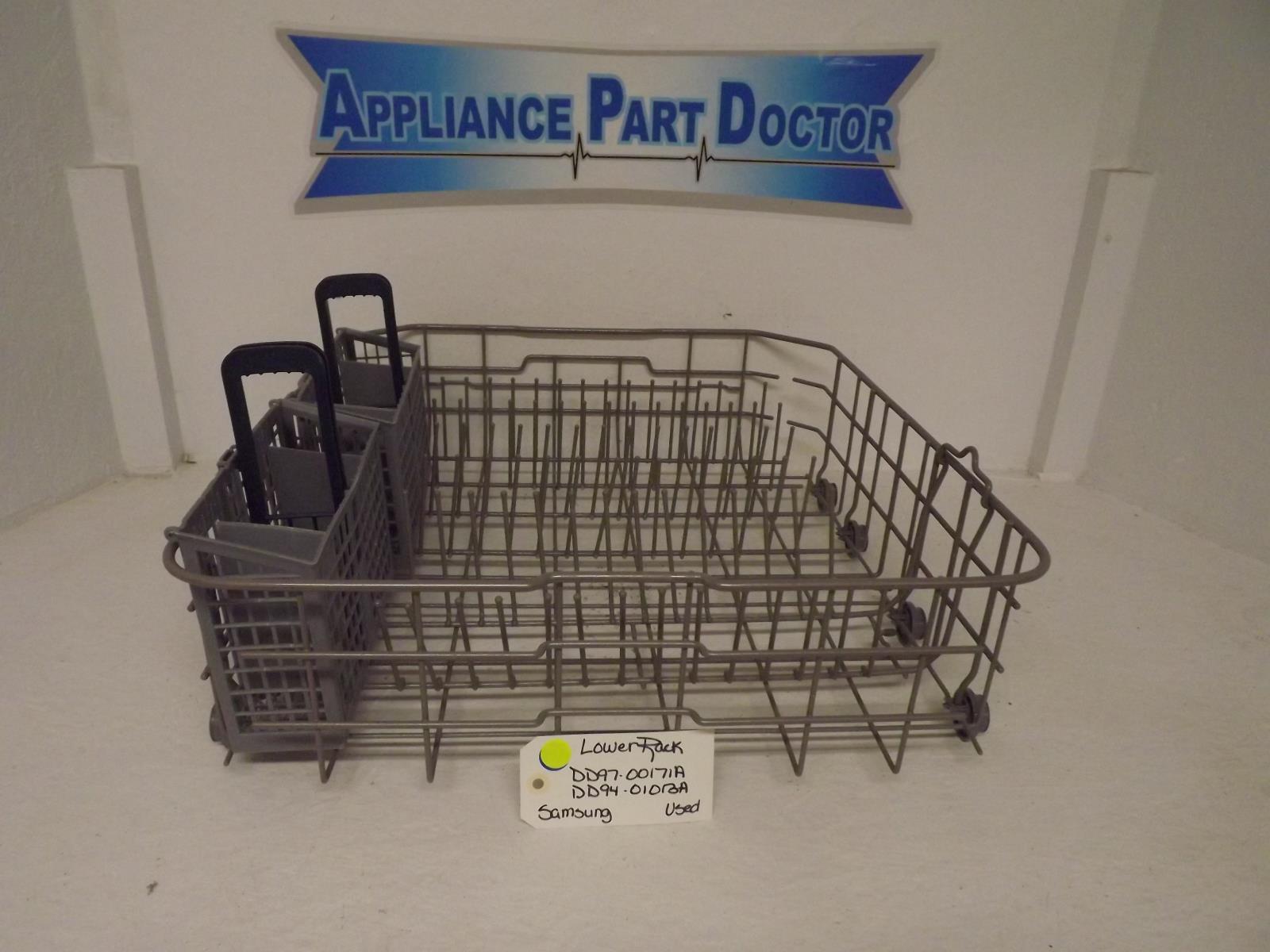 Samsung Dishwasher DD97-00171A DD94-01013A Lower Rack Used Samsung Dishwasher DD97-00171A DD94-01013A Lower Rack Used
